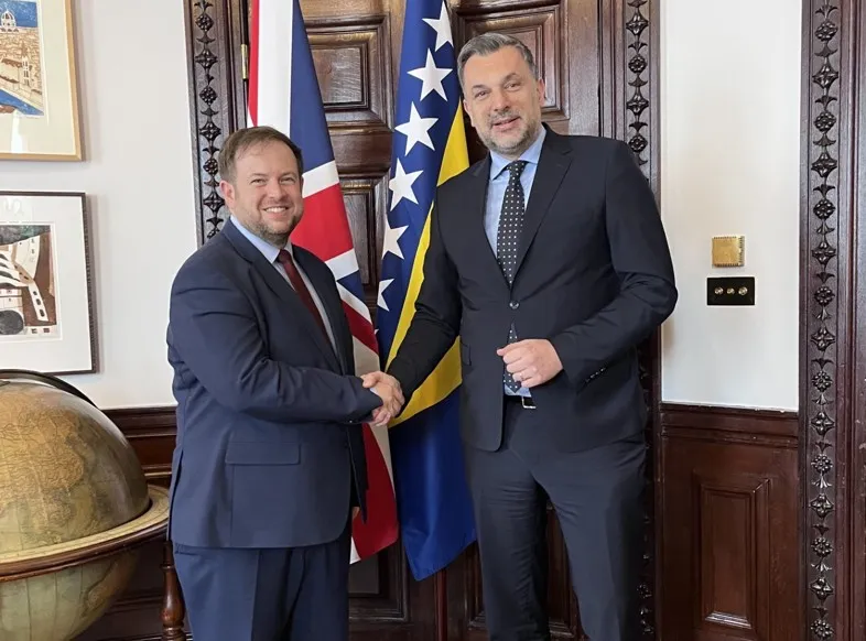 Konakovic and Doughty on bilateral relations between Bosnia and the United Kingdom