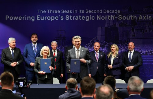 Croatia's Prime Minister Andrej Plenkovic and Bosnia and Herzegovina'