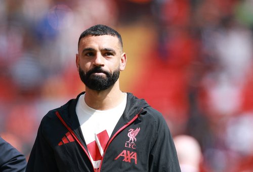 Soccer Football - Premier League - Livepool v Chelsea - Anfield, Liverpool, Britain - May 9, 2026 Liverpool's Mohamed Salah before the match REUTERS/Phil Noble EDITORIAL USE ONLY. NO USE WITH UNAUTHORIZED AUDIO, VIDEO, DATA, FIXTURE LISTS, CLUB/LEAGUE LOG