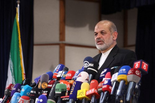 FILE PHOTO: Iranian Interior Minister Ahmad Vahidi