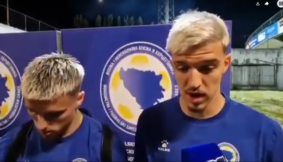 Momci plave kose: Demirović se naježio, Muharemović: Dobar test, prelijepa atmosfera (VIDEO)