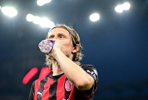 Soccer Football - Serie A - AC Milan v Juventus - San Siro, Milan, Italy - April 26, 2026 AC Milan's Luka Modric before the match REUTERS/Daniele Mascolo