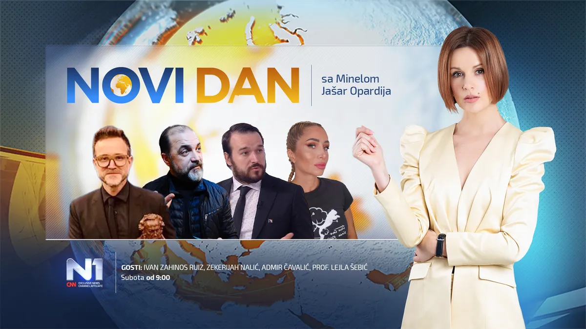 Ivan Zahinos Ruiz, Zekerijah Nalić, Admir Čavalić i Lejla Šebić u Novom danu