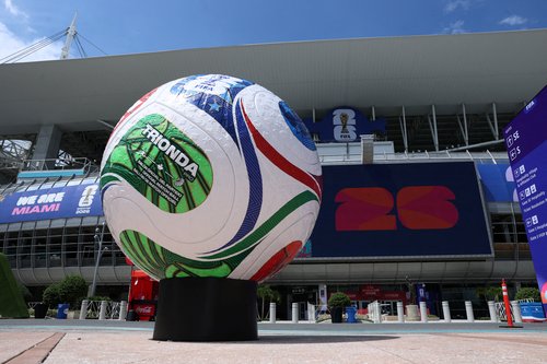 Soccer Football - FIFA World Cup 2026 - Group H - Saudi Arabia v Uruguay - Miami Stadium, Miami Gardens, Florida, U.S. - June 14, 2026 General view outside the stadium ahead of the match REUTERS/Paul Childs