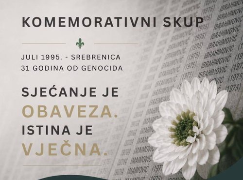 komemoracija srebrenica luksembrug