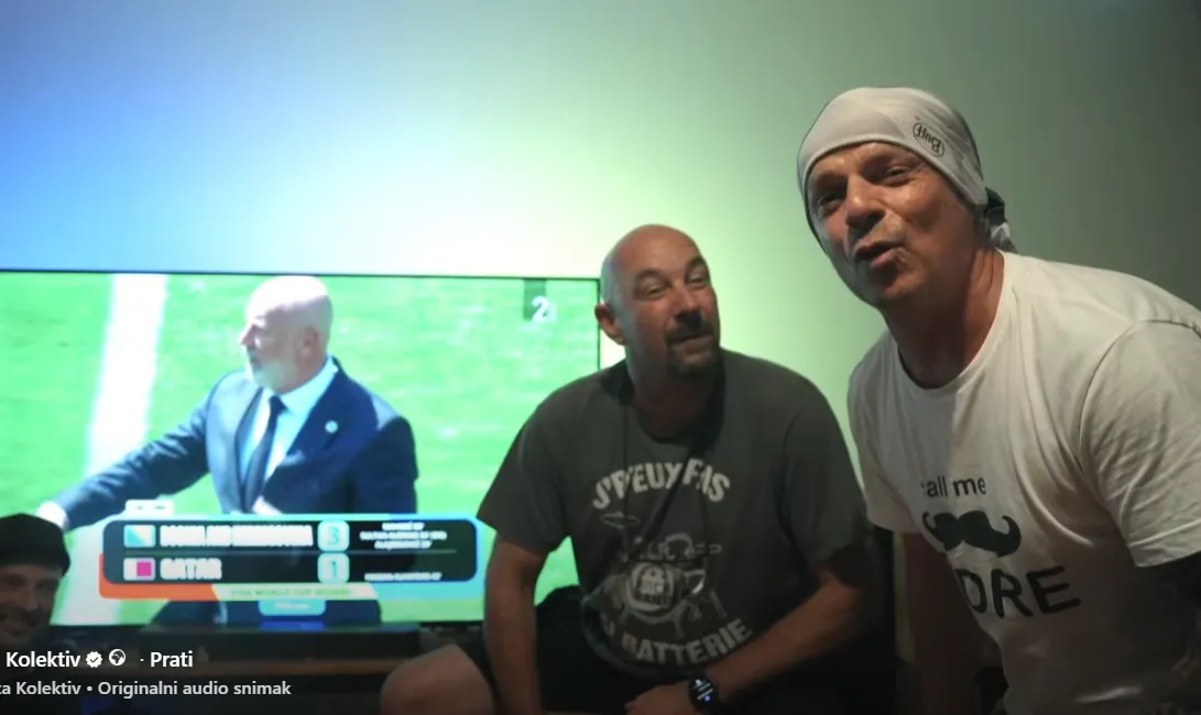 VIDEO Dubioza kolektiv nakon pobjede Zmajeva zapjevala u kućnoj atmosferi: "I Am from Bosnia – We Will Play Against America?"