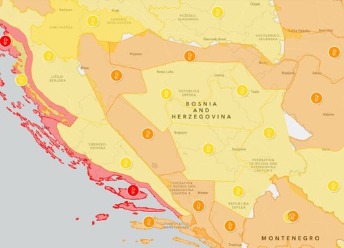 bih hrvatska udar toplotni