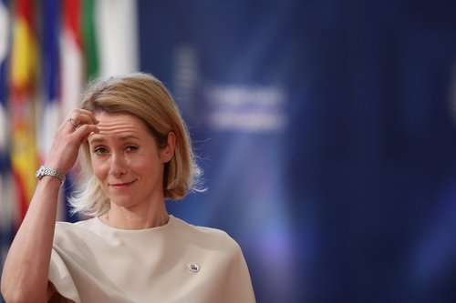 EU High Representative of Foreign Affairs and Security Policy Kaja Kallas arrives at a European Union leaders summit in Brussels, Belgium, June 18, 2026. REUTERS/Laia Ros