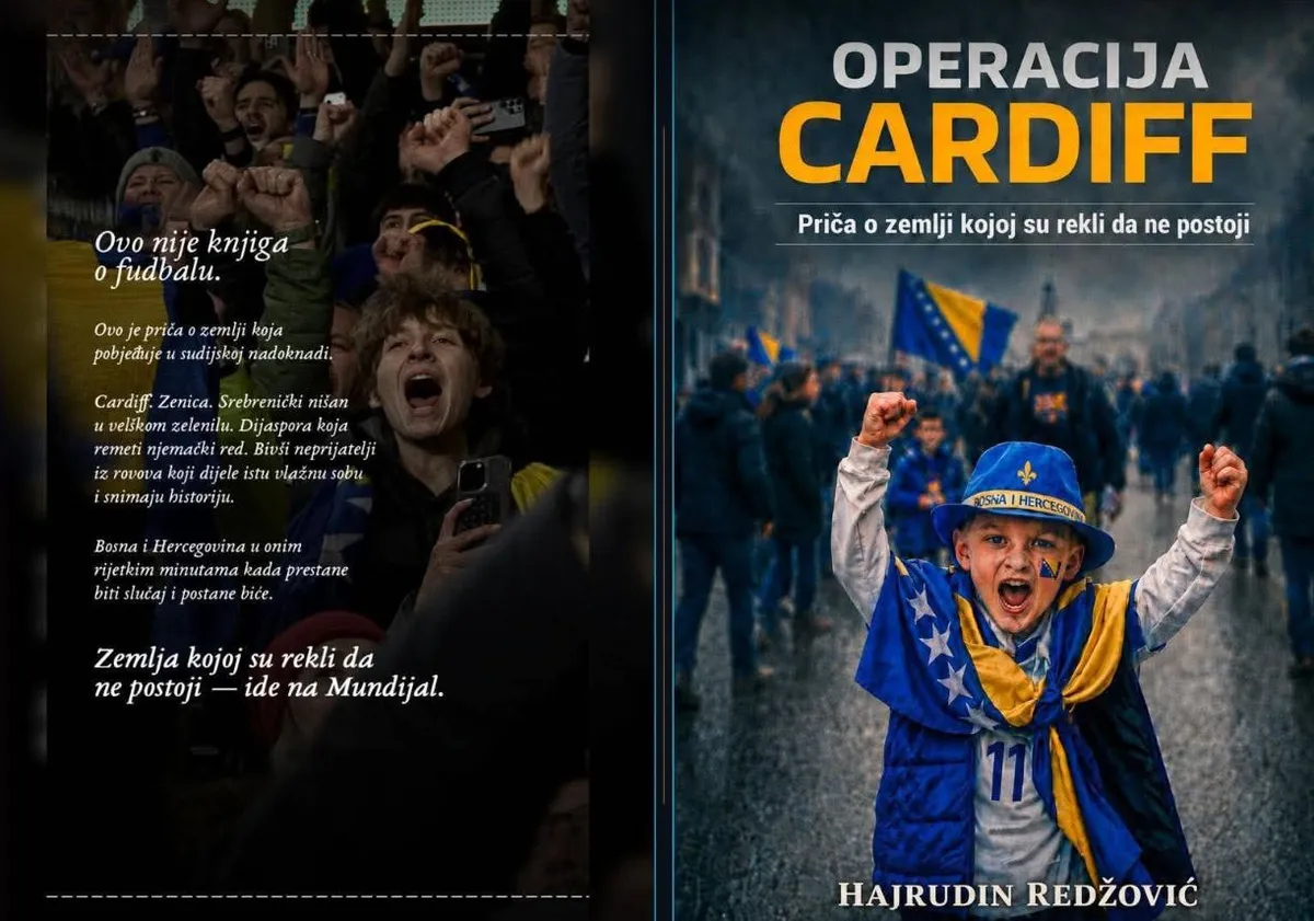 Knjiga Hajrudina Redžovića 'Operacija Cardiff – Od Cardiffa 