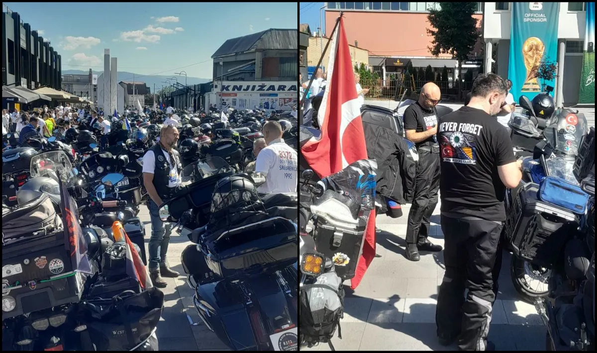 Uoči 31. godišnjice genocida: Motociklisti iz Sarajeva krenuli prema Potočarima