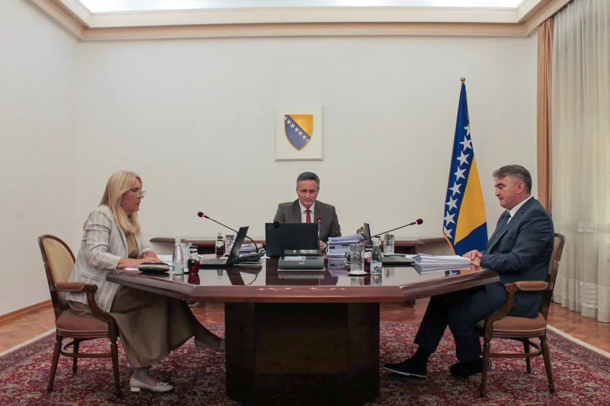 Predsjedništvo BiH utvrdilo prijedlog budžeta za 2026., slijedi usvajanje u Parlamentu