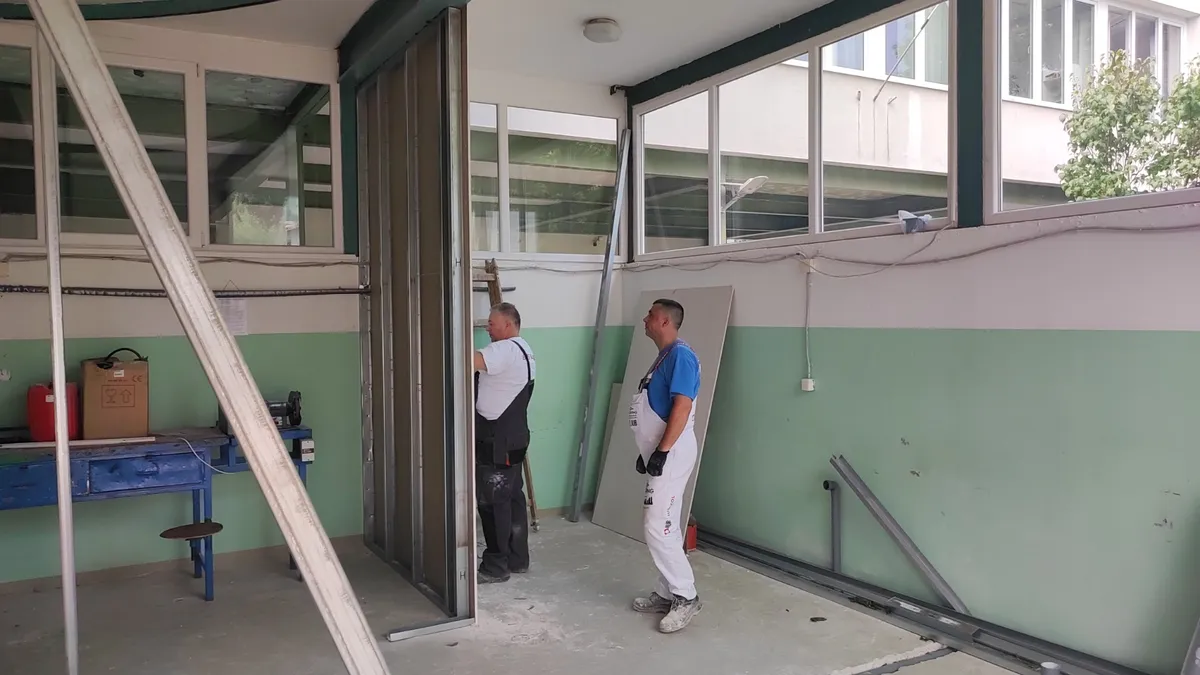 JU Srednjoškolski centar Vogošća dobija novu kotlovnicu