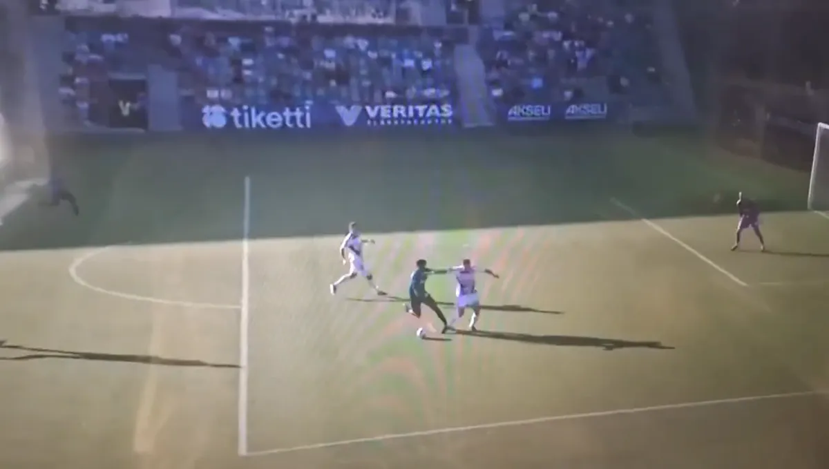 Sarajevo oštećeno u meču sa Inter Turkuom: Očit prekršaj prethodio golu Finaca (VIDEO)