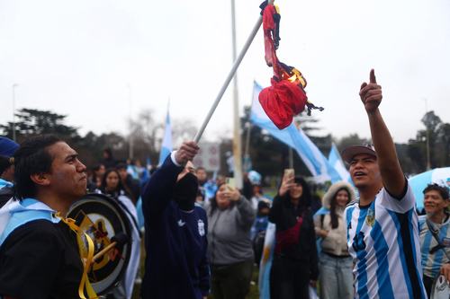 Soccer Football - FIFA World Cup 2026 - Argentina players arrive in Buenos