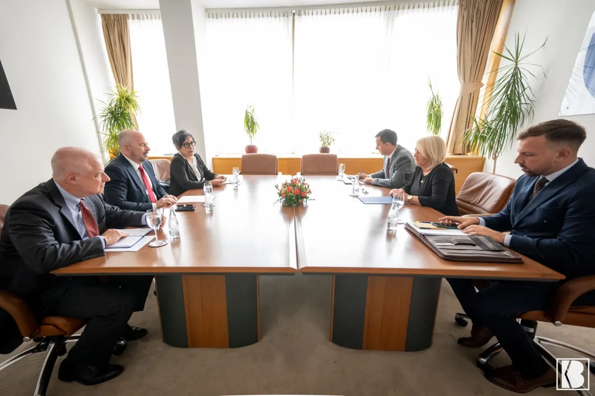 Kristo and US Chargé d'Affaires discuss reforms and regional stability