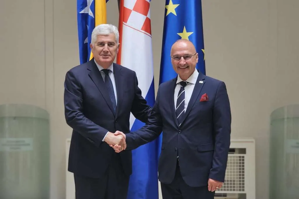 Čović se sastao s hrvatskim šefom diplomatije: Nastavak saradnje i redovnoh političkog dijaloga