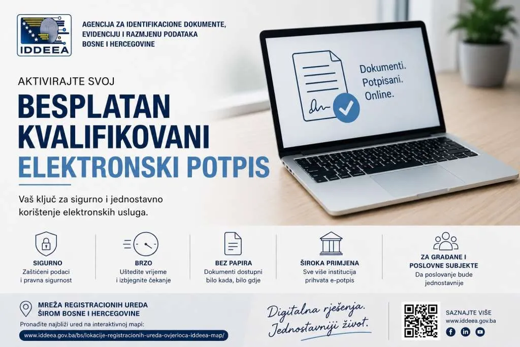 IDDEEA poziva građane i firme da aktiviraju e-potpis: Pogledajte šta sve donosi nova usluga i aplikacija