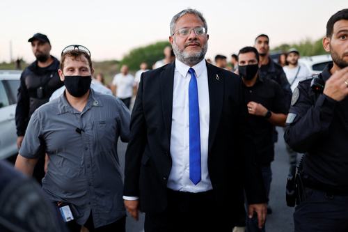 Israeli National Security Minister Itamar Ben-Gvir
