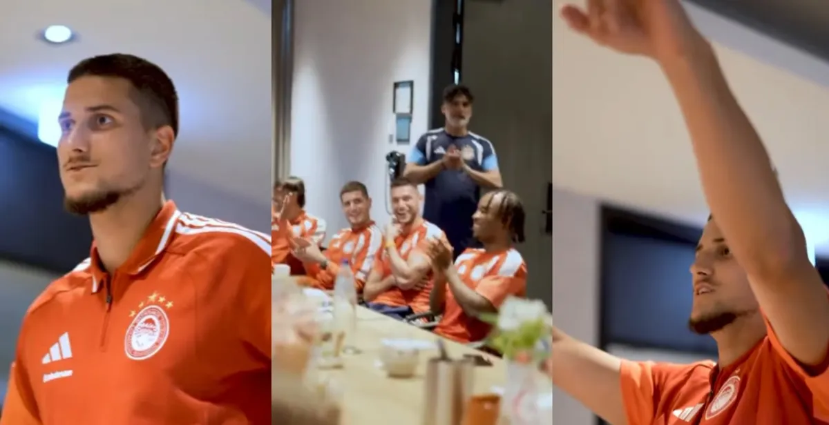 Bh. talent u Olympiacosu zapjevao hit Sinana Sakića i oduševio navijače (VIDEO)
