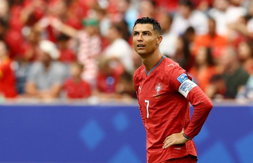 Soccer Football - FIFA World Cup 2026 - Group K - Portugal v Uzbekistan - Houston Stadium, Houston, Texas, U.S. - June 23, 2026 Portugal's Cristiano Ronaldo REUTERS/Phil Noble
