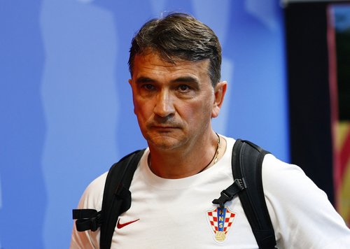 Soccer Football - FIFA World Cup 2026 - Round of 32 - Portugal v Croatia - Toronto Stadium, Toronto, Canada - July 2, 2026 Croatia coach Zlatko Dalic arrives at the stadium before the match REUTERS/Jeenah Moon