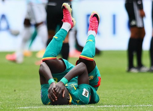 Soccer Football - FIFA World Cup 2026 - Round of 32 - Belgium v Senegal - Seattle Stadium, Seattle, Washington, U.S. - July 1, 2026 Senegal's El Hadji Malick Diouf looks dejected after the match as Senegal are eliminated from the World Cup IMAGN IMAGES v