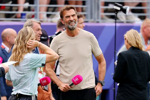 Soccer Football - FIFA World Cup 2026 - Round of 16 - Brazil v Norway - New York New Jersey Stadium, East Rutherford, New Jersey, U.S. - July 5, 2026 Red Bull's Global Head of Soccer Juergen Klopp before the match IMAGN IMAGES via Reuters/Vincent Carchiet
