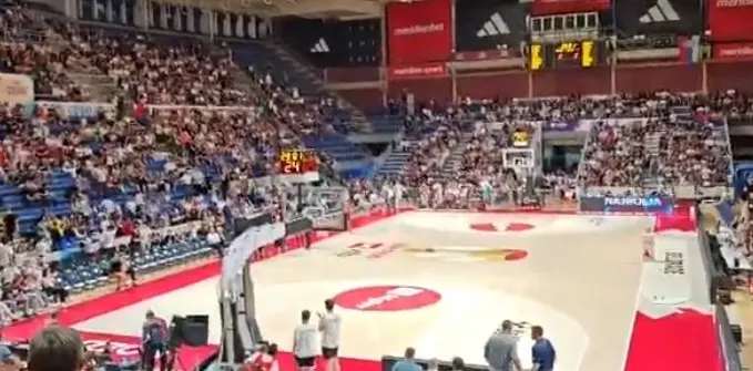 Beograd dočekao BiH zvižducima: Počinje duel protiv Srbije
