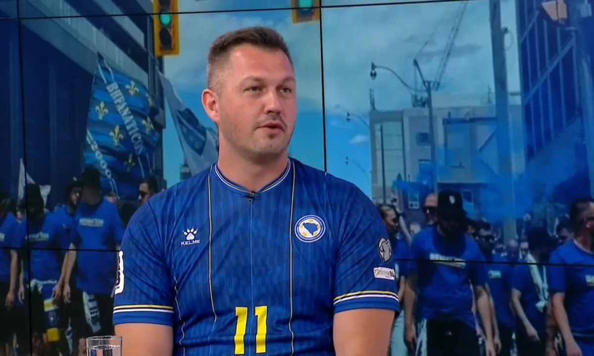 Kalamujić: Svijet više ne povezuje Bosnu i Hercegovinu s ratom, već s navijačima i emocijom