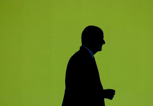 FILE PHOTO: Soccer Football - World Cup Playoff Tournament and European Playoff draws - FIFA Headquarters, Zurich, Switzerland - November 20, 2025 FIFA president Gianni Infantino during the draw REUTERS/Denis Balibouse/File Photo