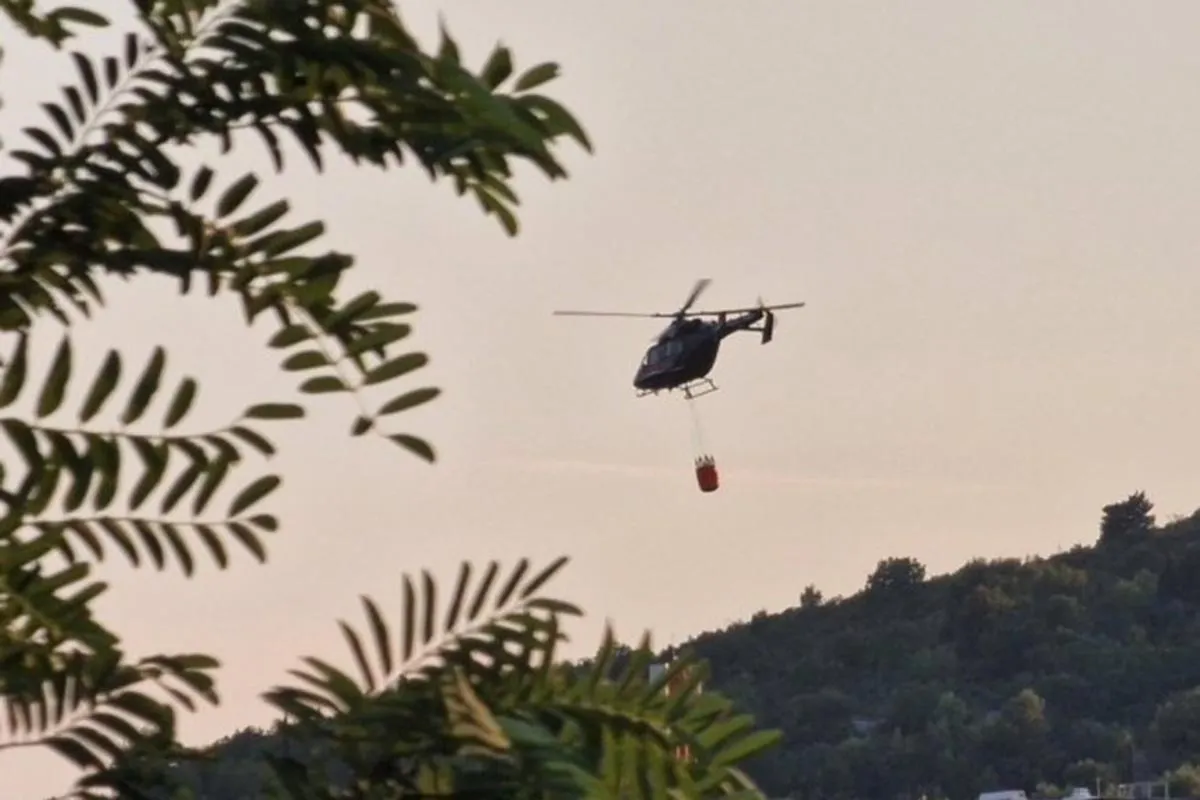 Several grass and brush fires reported in West Herzegovina Canton