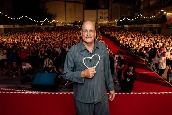 Woody Harrelson receives Honorary Heart of Sarajevo at Film Festival