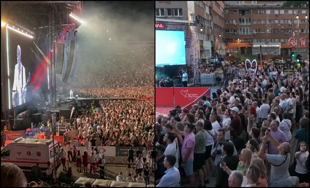 Od Merlinovih koncerata do SFF-a: Kanton Sarajevo obara rekorde posjećenosti, turisti oduševljeni atmosferom