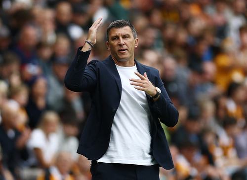 Soccer Football - Premier League - Hull City v Manchester United - MKM Stadium, Hull, Britain - August 22, 2026 Hull City manager Sergej Jakirovic reacts Action Images via Reuters/Lee Smith EDITORIAL USE ONLY. NO USE WITH UNAUTHORIZED AUDIO, VIDEO, DATA,