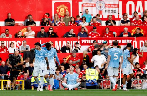 Soccer Football - Premier League - Manchester United v Manchester City - Old Tr