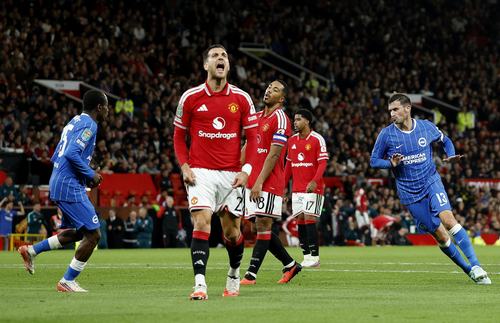 Soccer Football - Carabao Cup - Third Round - Manchester United v BrightonAILS..