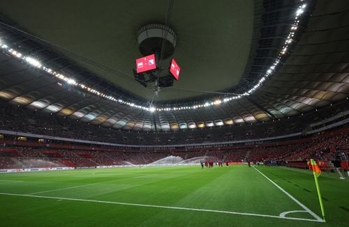 Soccer Football - Nations League - Group H - Poland v Bosnia and Herzegovina - PPGE Narodowy, Warsaw, Poland - September 25, 2026 General view inside the stadium before the match REUTERS/Kacper Pempel