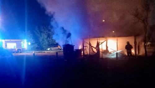 zapaljena garaza odbornika i zteslica