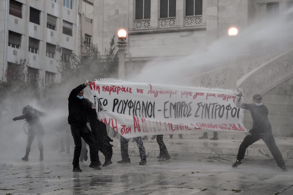 GREECE-PRISON-JUSTICE-PROTEST grčka