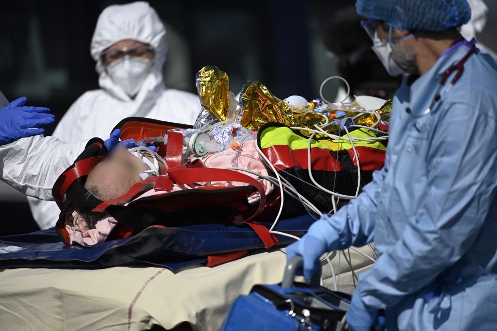 FRANCE-HEALTH-VIRUS-MEDICAL-EVACUATION