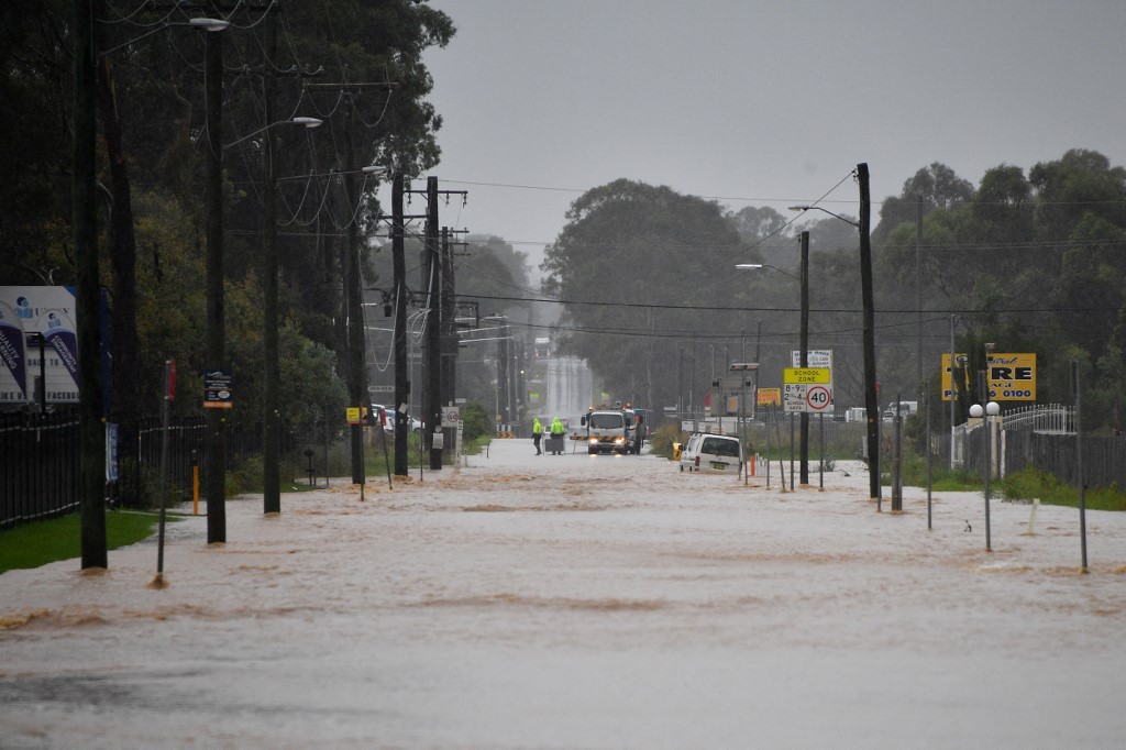 AUSTRALIA-WEATHER-FLOOD