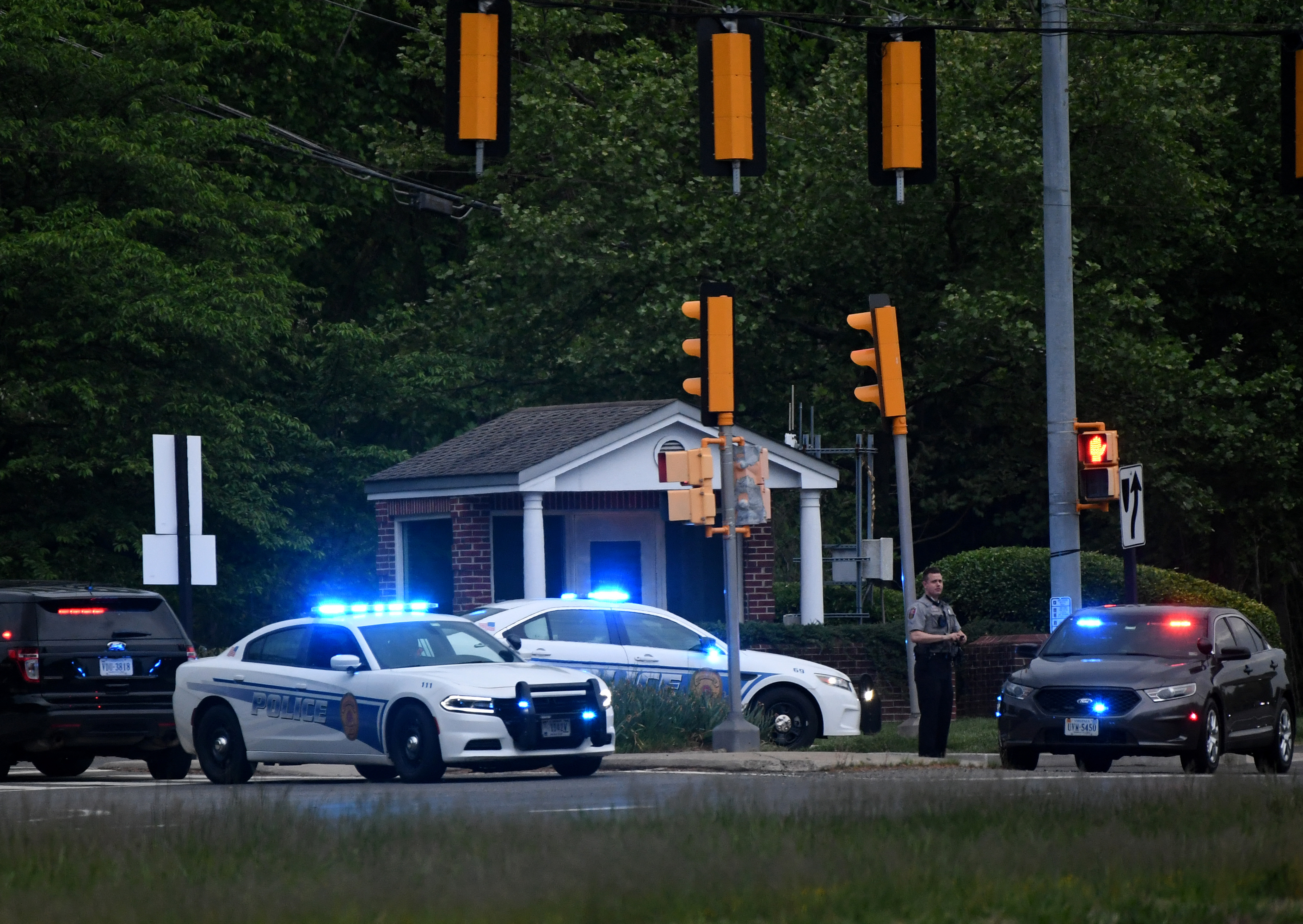 Armed person shot trying to enter CIA headquarters