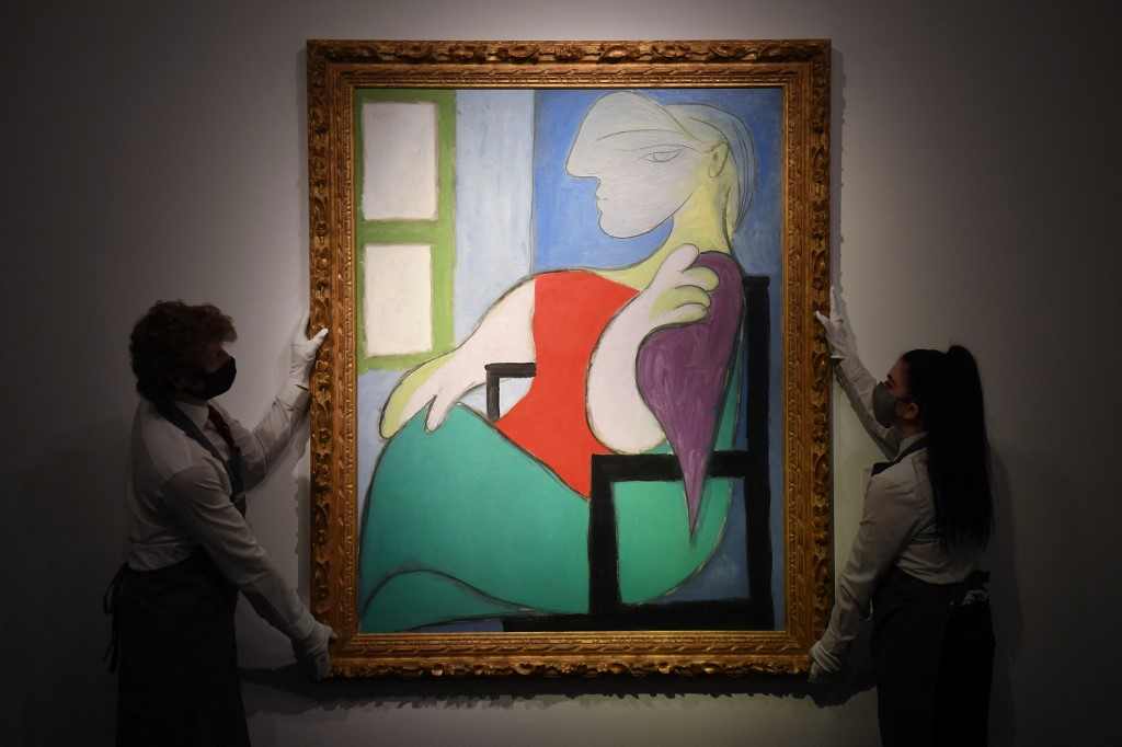 FILES-US-ART-PICASSO-PAINTING-AUCTION