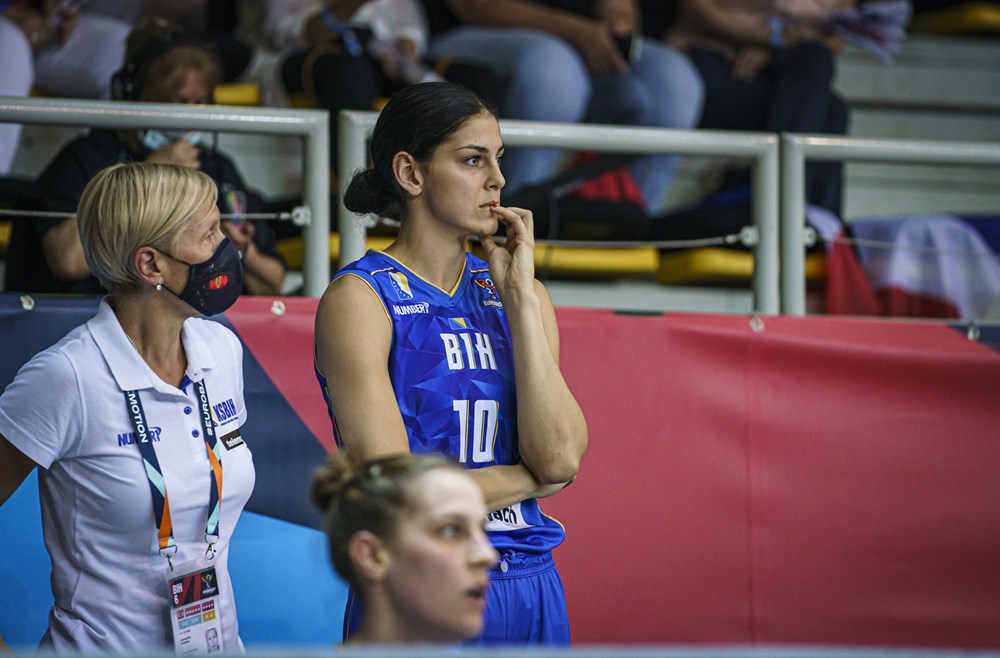 Košarkašice BiH i Francuske (FIBA)