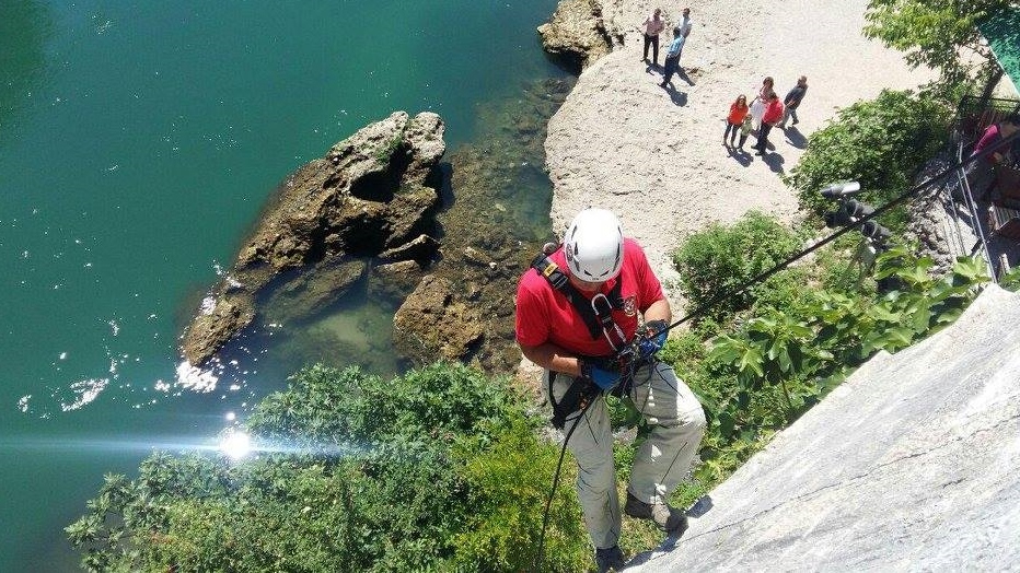 Čišćenje Starog mosta