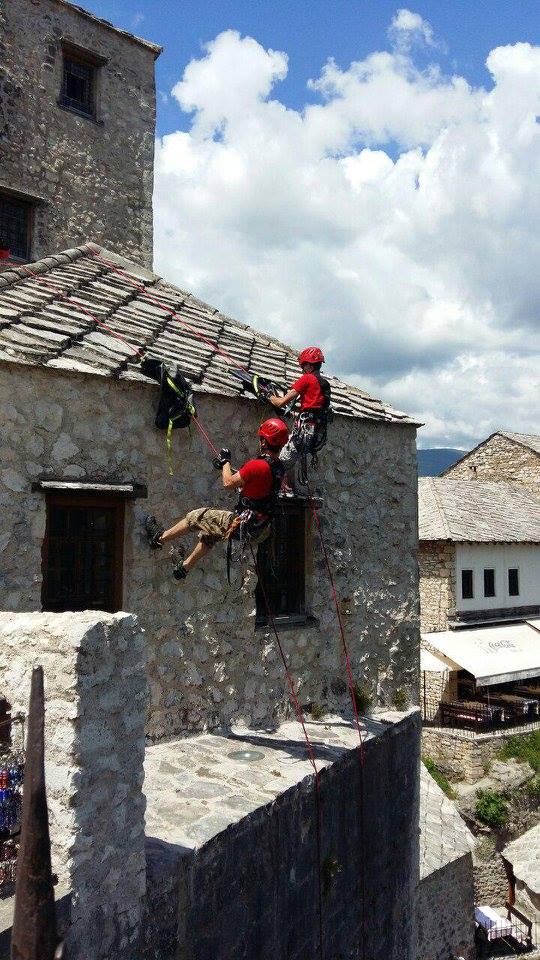 Čišćenje Starog mosta