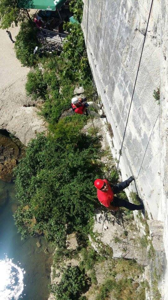 Čišćenje Starog mosta