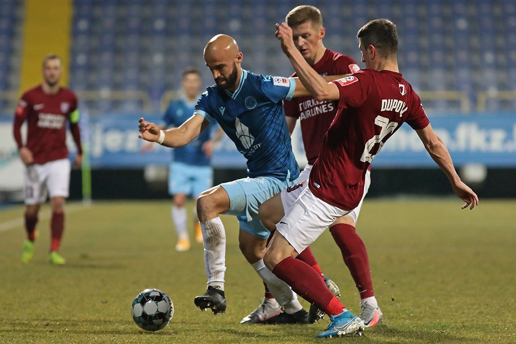 Detalj s derbija Željezničar - Sarajevo