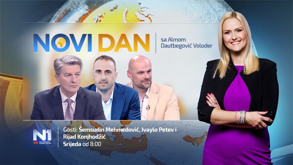Rijad Konjhodžić, Ivaylo Petev i Šemsudin Mehmedović gosti Novog dana