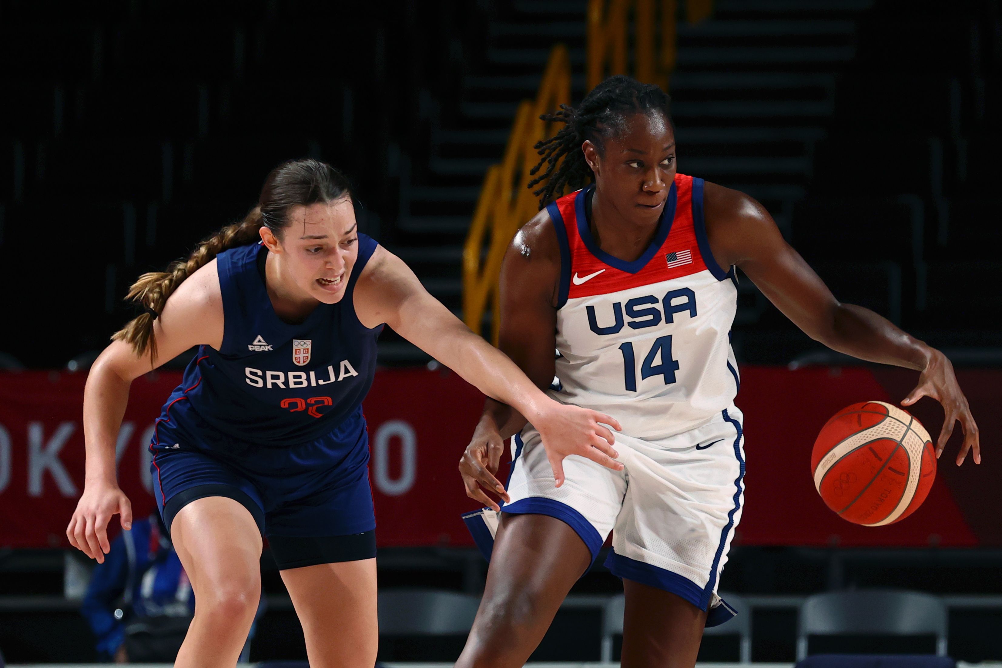Basketball - Women - Semifinal - United States v Serbia